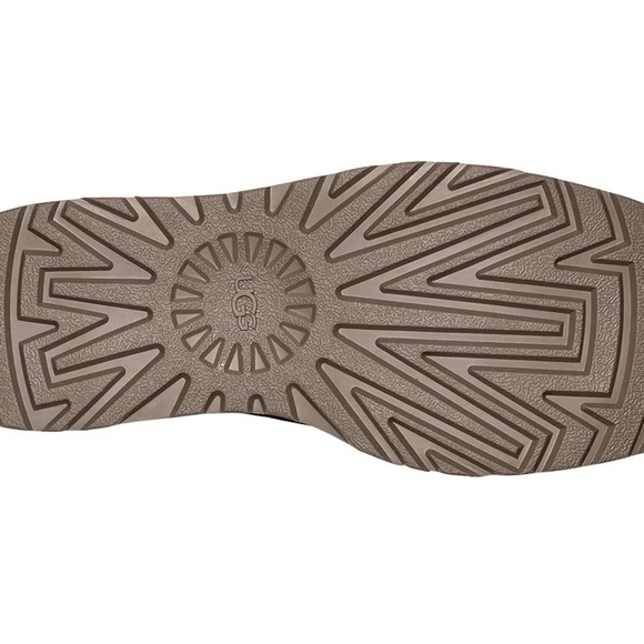 UGG Women Cityfunc Zip Water-Resistant Platform Bootie Hickory Suede Size 9 New - Picture 14 of 15